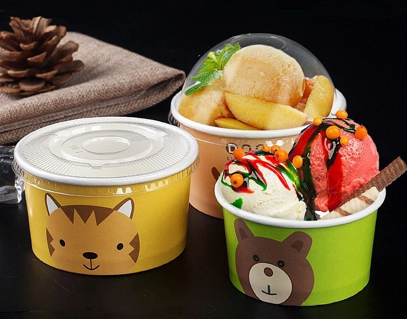 Leakproof ice cream paper cups 1 Leakproof ice cream paper cups 1