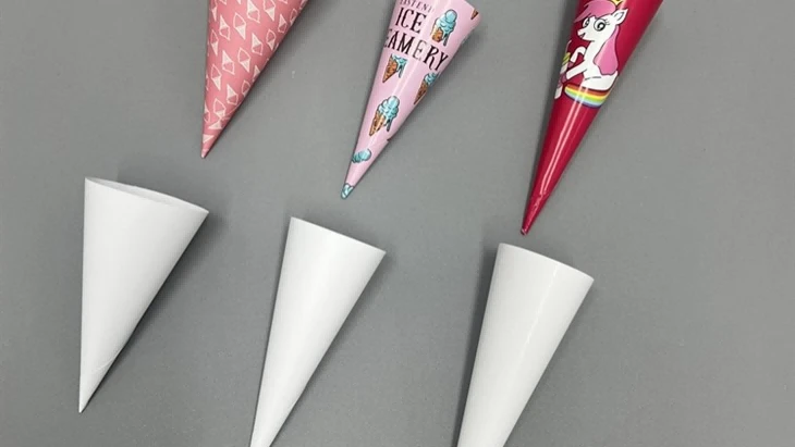 Wholesale Paper ice cream cone sleeves 1 Wholesale Paper ice cream cone sleeves 1