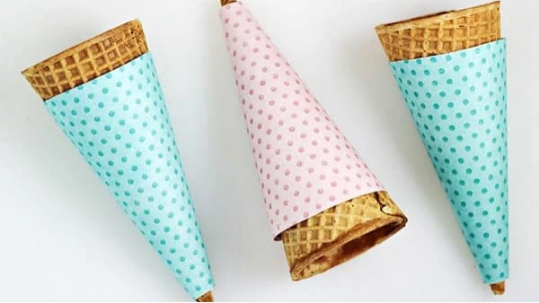 Wholesale Paper ice cream cone sleeves 4 Wholesale Paper ice cream cone sleeves 4